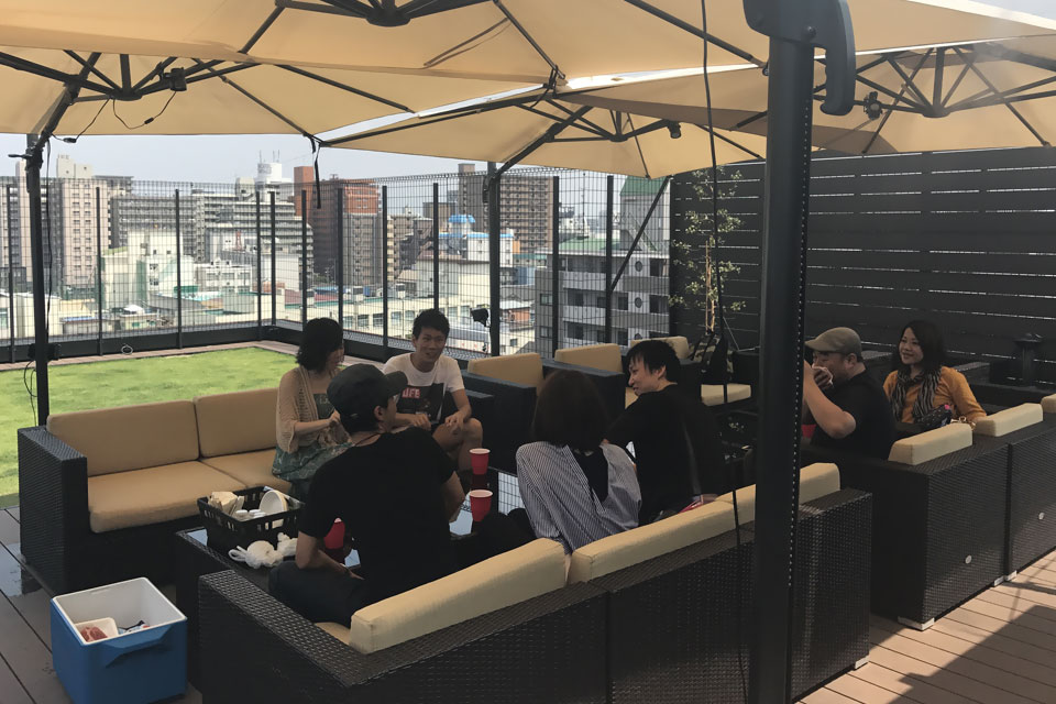 SORASITA東三国お客様の声 - 友達とのBBQ