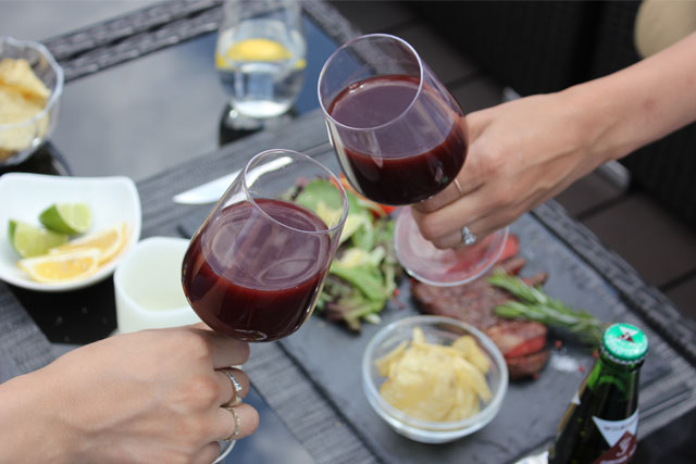 都会でも楽しめる開放感