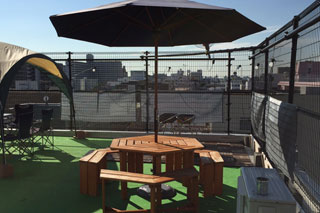 パラソルデスク