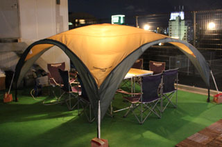 キャンプタープ