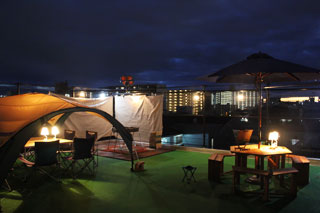 テントタープエリア